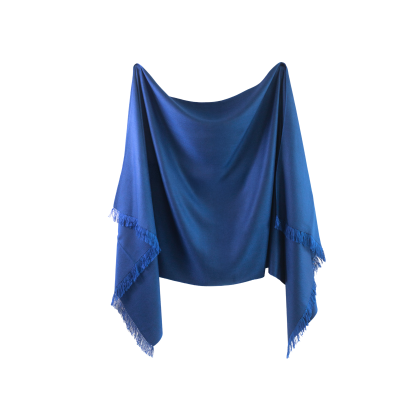 100% Egyptian Cotton, Handloomed Scarf/Shawl, Luxurious feel, Breathable, Solid colors in a Gift box, Unisex (Dark Blue), Colors: Dark Blue, 7 imageby All CottonZ