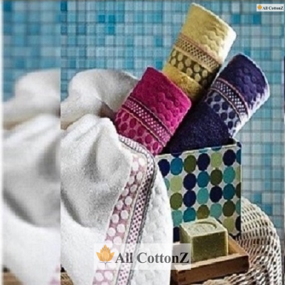 Color Bath towelsby All CottonZ