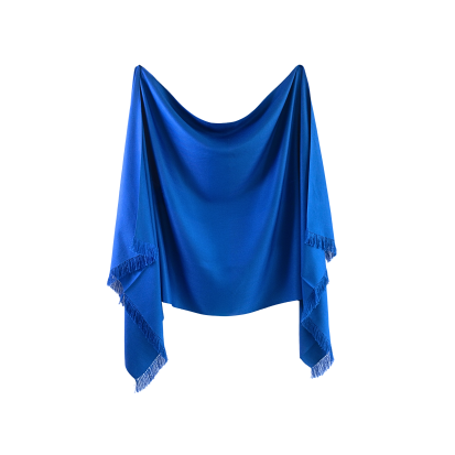 100% Egyptian Cotton, Handloomed Scarf/Shawl, Luxurious feel, Breathable, Solid colors in a Gift box, Unisex (Royal Blue), Colors: Royal Blue, 6 imageby All CottonZ