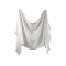 100% Egyptian Cotton, Handloomed Scarf/Shawl, Luxurious feel, Breathable, Solid colors in a Gift box, Unisex (Off White), Colors: Off White, 6 imageby All CottonZ